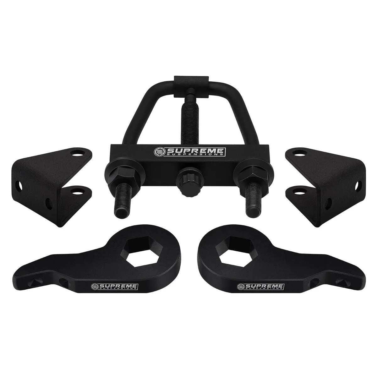 2000-2010 GMC Sierra 2500HD 1-3" Front Suspension Lift Kit w/ Shock Extenders & Install Tool 4WD 4x4