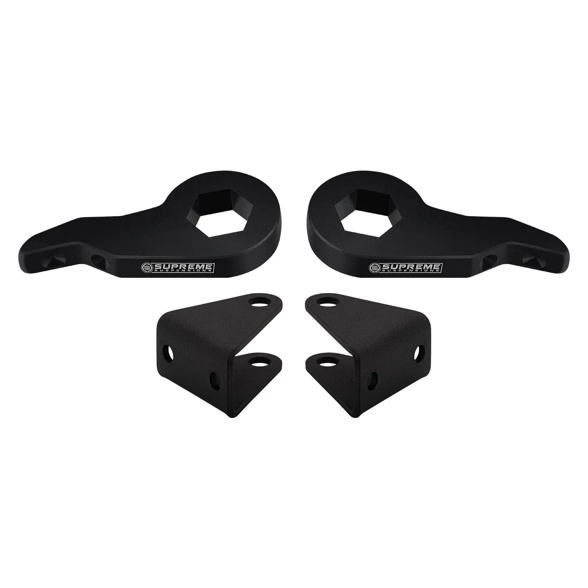 2001-2010 Chevy Silverado 1500HD 1-3" Front Suspension Lift Kit & Shock Extenders 4WD 2WD