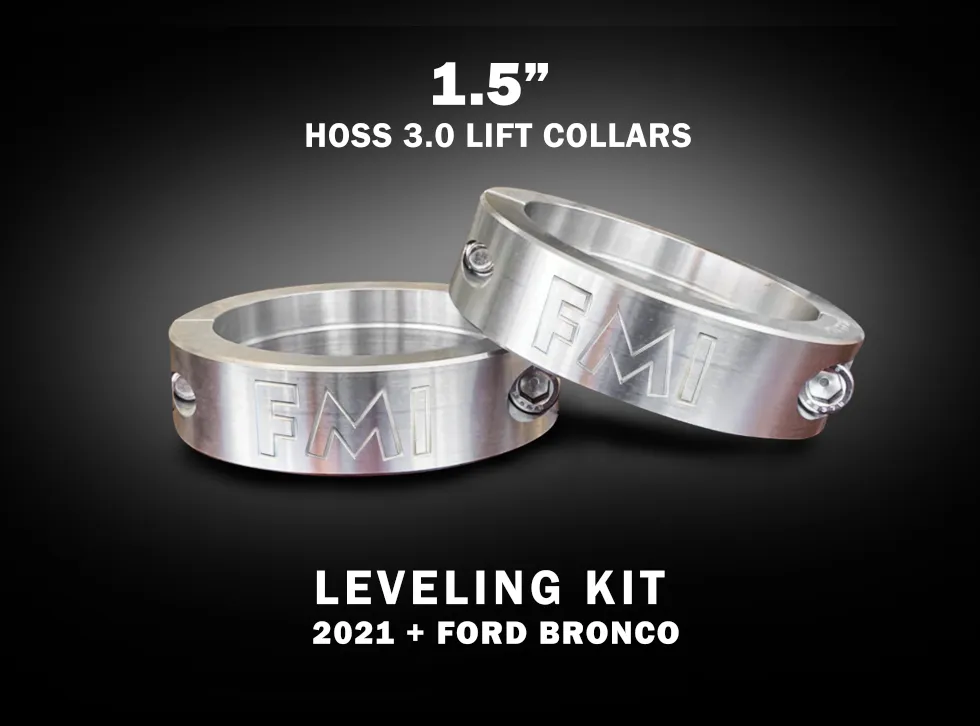 2021  Bronco HOSS 3.0 Spring Collar Lift Kit - 1.5",2" & 2.5" lift