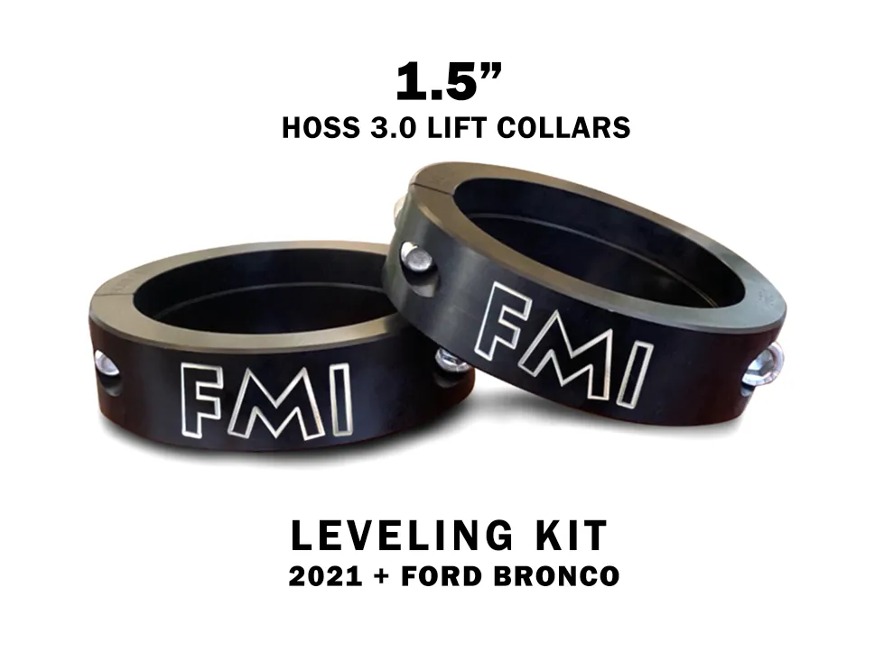 2021  Bronco HOSS 3.0 Spring Collar Lift Kit - 1.5",2" & 2.5" lift