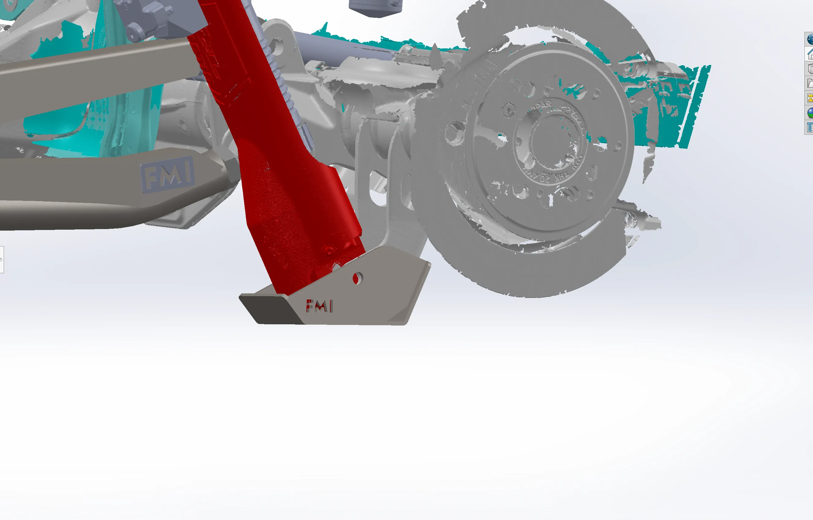 2025 Ram RHO Rear Shock Skid Kit