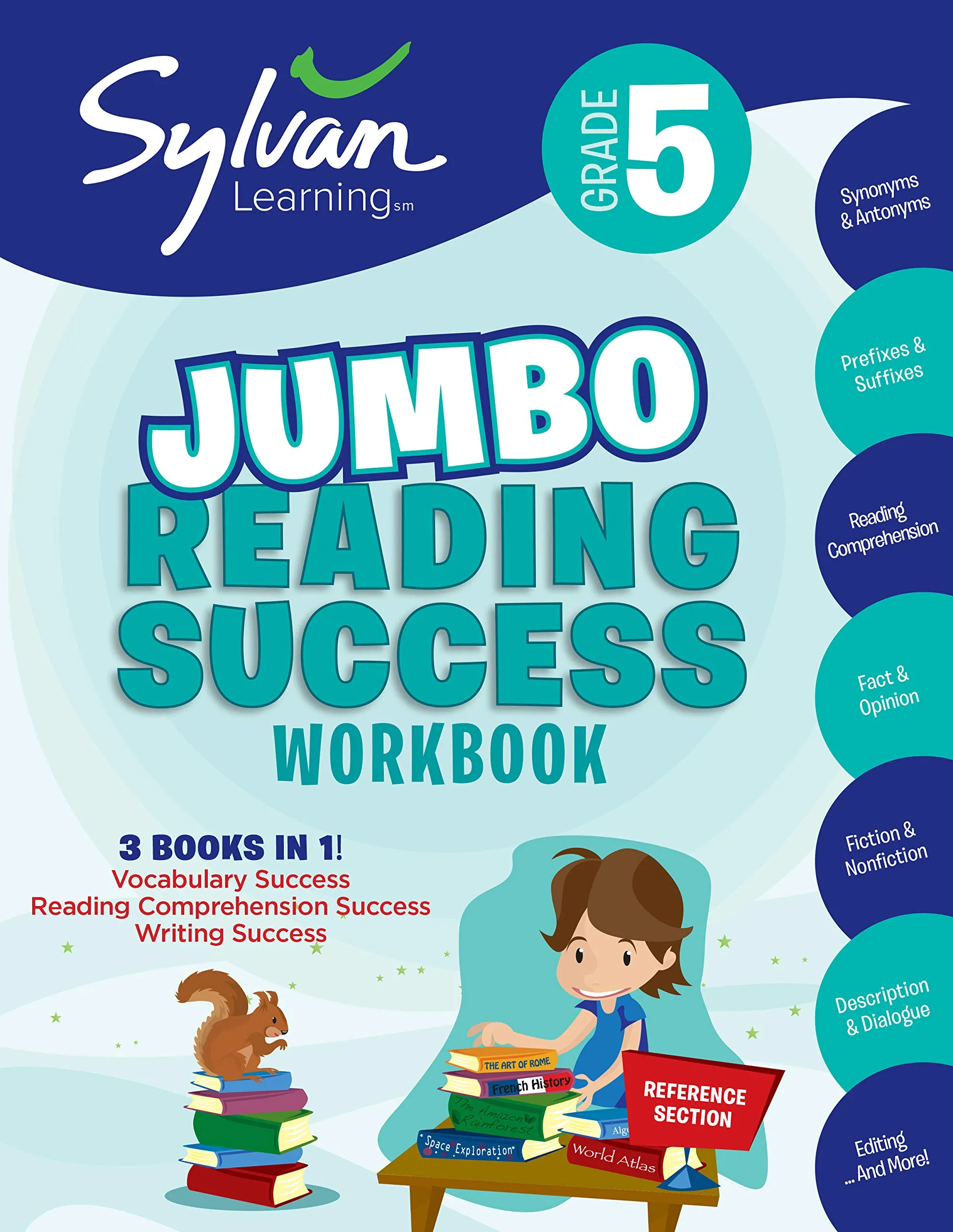 5th Grade Jumbo Reading Success Workbook: Activities, Exercises, And Tips To Help Catch Up