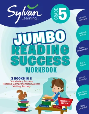 5th Grade Jumbo Reading Success Workbook: Activities, Exercises, And Tips To Help Catch Up