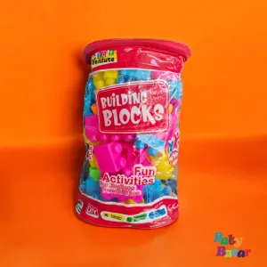 78-Piece Building Block Set: Design & Create