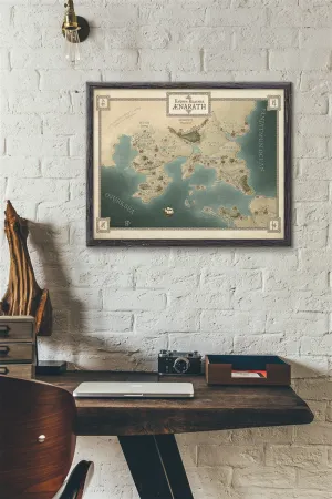 Aenarath Fantasy Map
