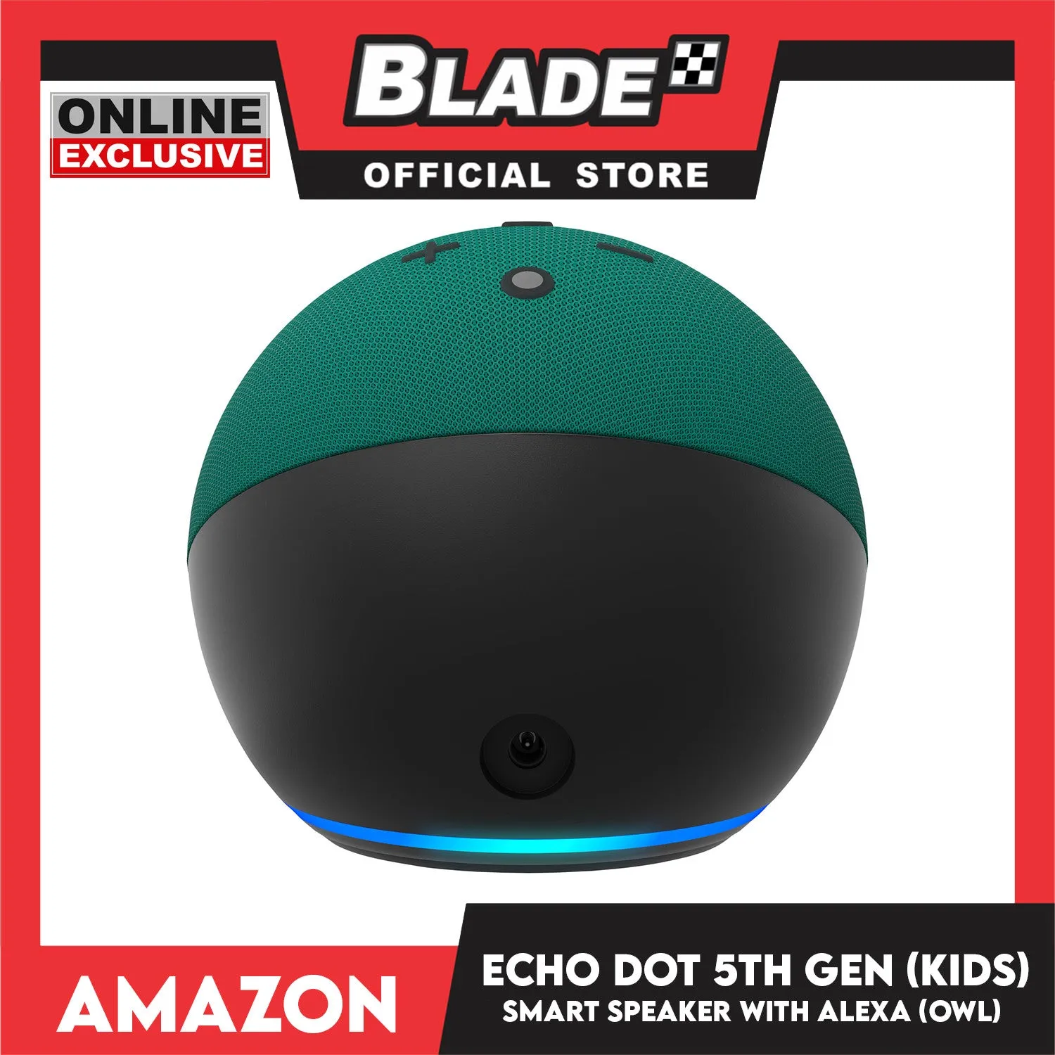 Amazon Echo Dot Kids 5th Gen Smart Speaker Owl Design for Kids