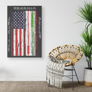 American Trading Dream Flag Canvas