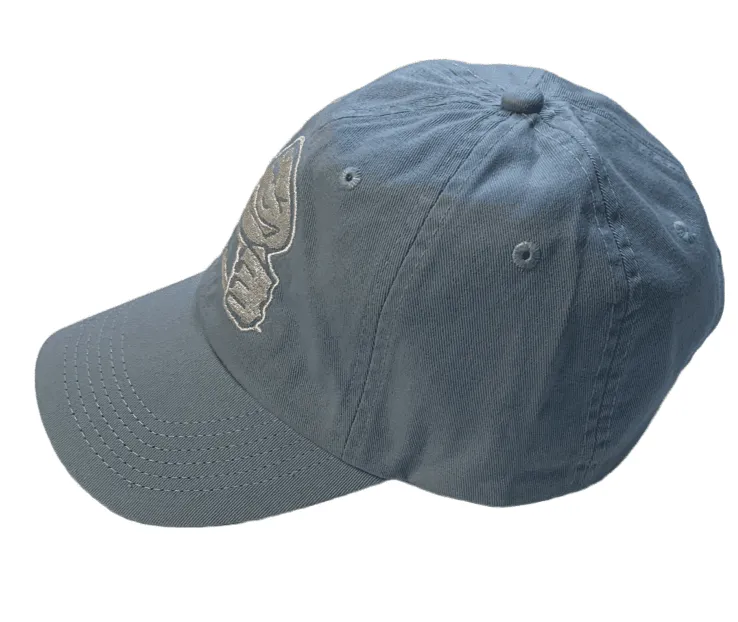 ANGER MANAGEMENT LifeStyle Iconic Cap | Big Face Logo | Essential Cap | Powder Blue | Unisex