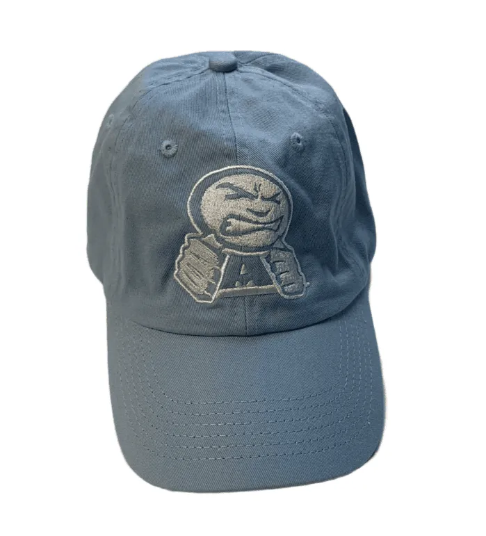 ANGER MANAGEMENT LifeStyle Iconic Cap | Big Face Logo | Essential Cap | Powder Blue | Unisex