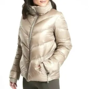 ATHLETA Lofty Down Jacket 486242 in Quail (champagne gold) M