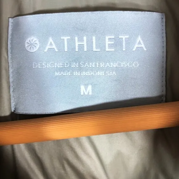 ATHLETA Lofty Down Jacket 486242 in Quail (champagne gold) M