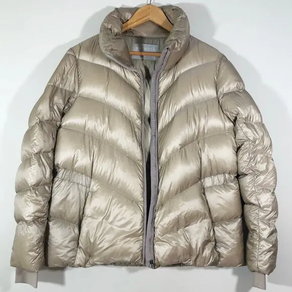 ATHLETA Lofty Down Jacket 486242 in Quail (champagne gold) M