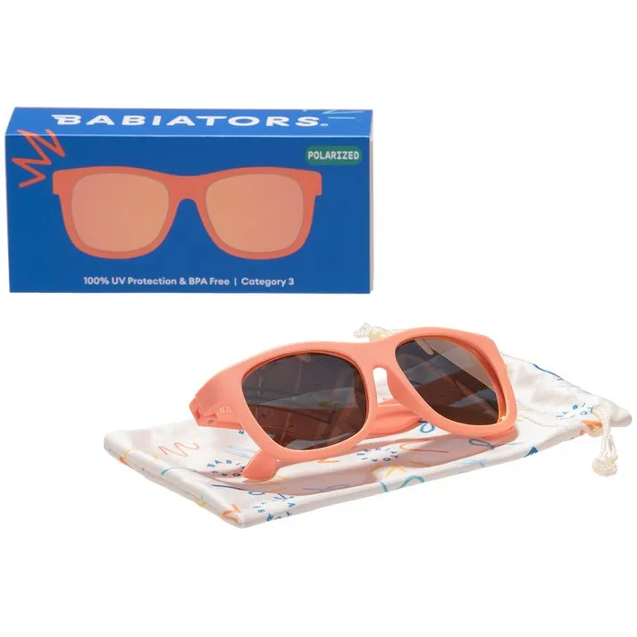 BABIATORS Limited Edition Polarized Navigator - Perfectly Papaya