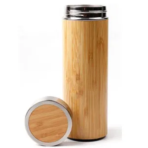 Bamboo Stainless Steel 360mL Bottle