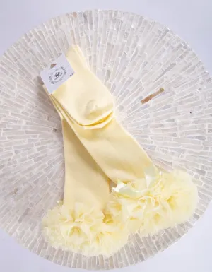 Beau Kid Lemon Tutu Knee Socks