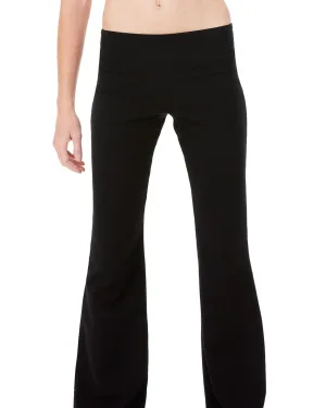 Bella Canvas Ladies Stretch Yoga Pants | Black