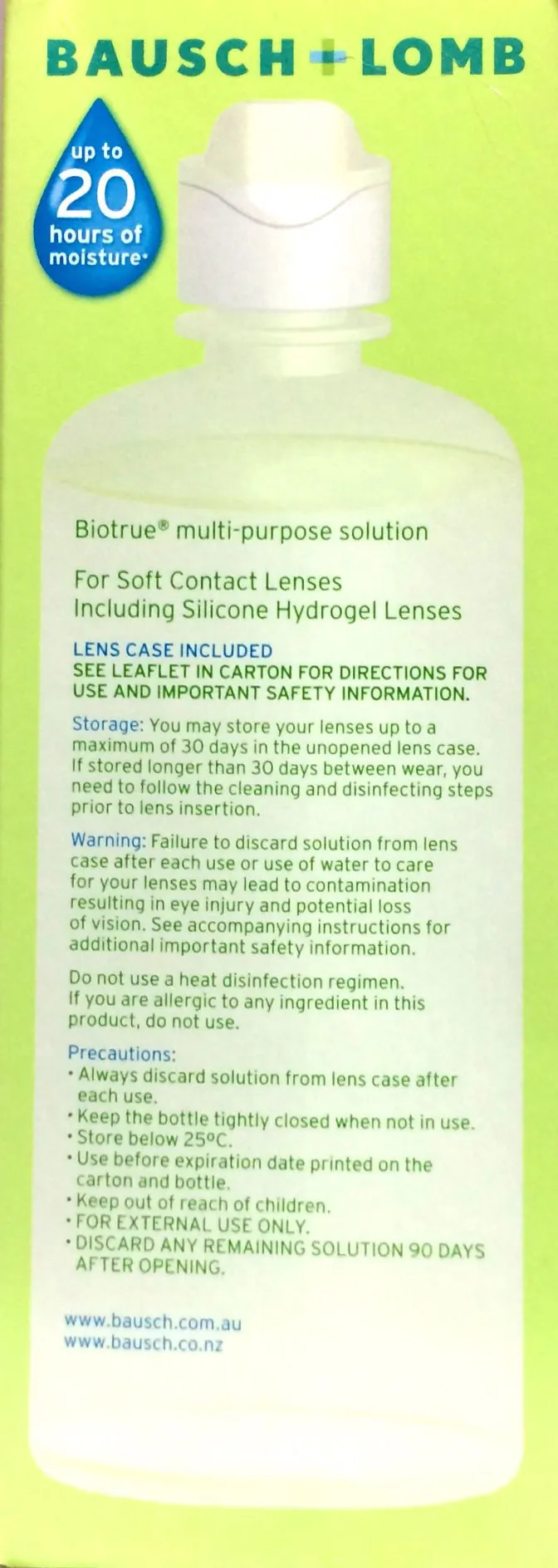 Biotrue Multi-Purpose Solution Duo Pack 420ml