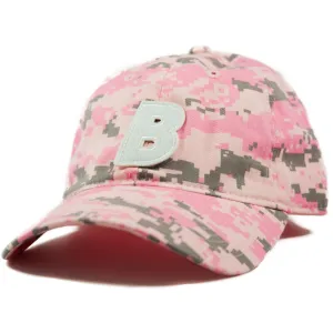 Bled Letter Patch Cap - Digital Pink