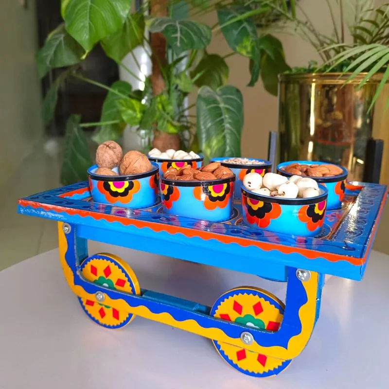 Blue Unique Multi Purpose Cart