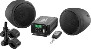 BOSS AUDIO MCBK520B MC520 Handlebar Speaker System