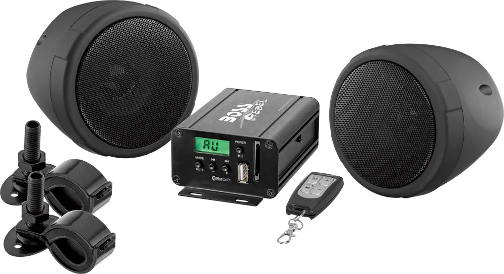 BOSS AUDIO MCBK520B MC520 Handlebar Speaker System