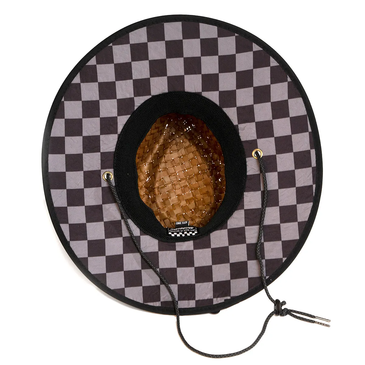 Brigade Straw Hat - Dark Brown