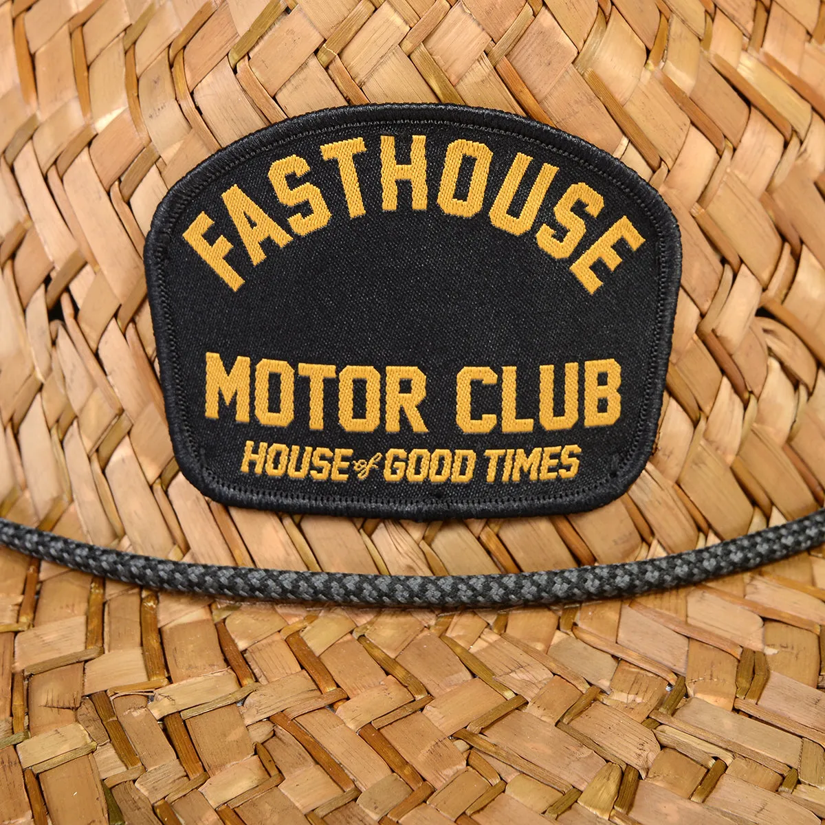 Brigade Straw Hat - Dark Brown