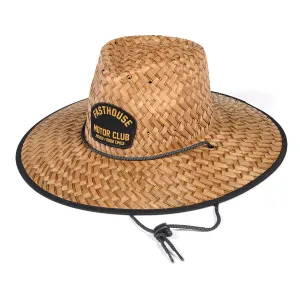 Brigade Straw Hat - Dark Brown