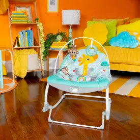 Bright Starts Wild Vibes Infant to Toddler Rocker