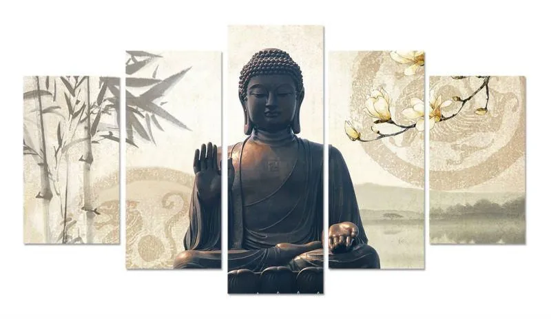 Buddha Statue Canvas