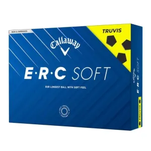 Callaway ERC Soft Truvis Yellow Golf Balls 12Pk