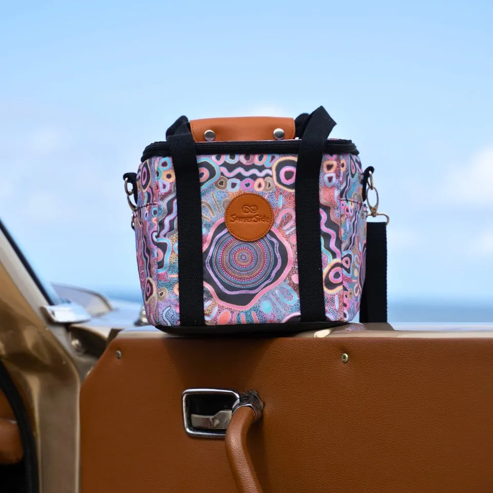 CAMPING UNDER THE MOONLIGHT MINI COOLER BAG