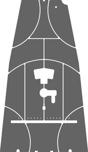 Carkeek 40 EVA Foam Non-Skid Kit (Embossed)