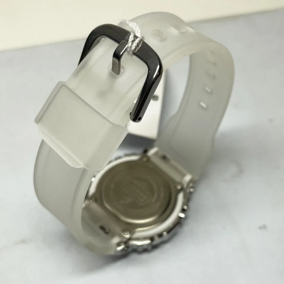 Casio G-Shock GMS Stainless Steel White Women's Watch GMS5600SK-7 Jelly Clear