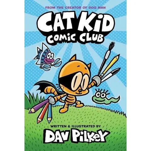 Cat Kid Comic Club Series By Dav Pilkey Collection 2 Books Set (Perspectives)