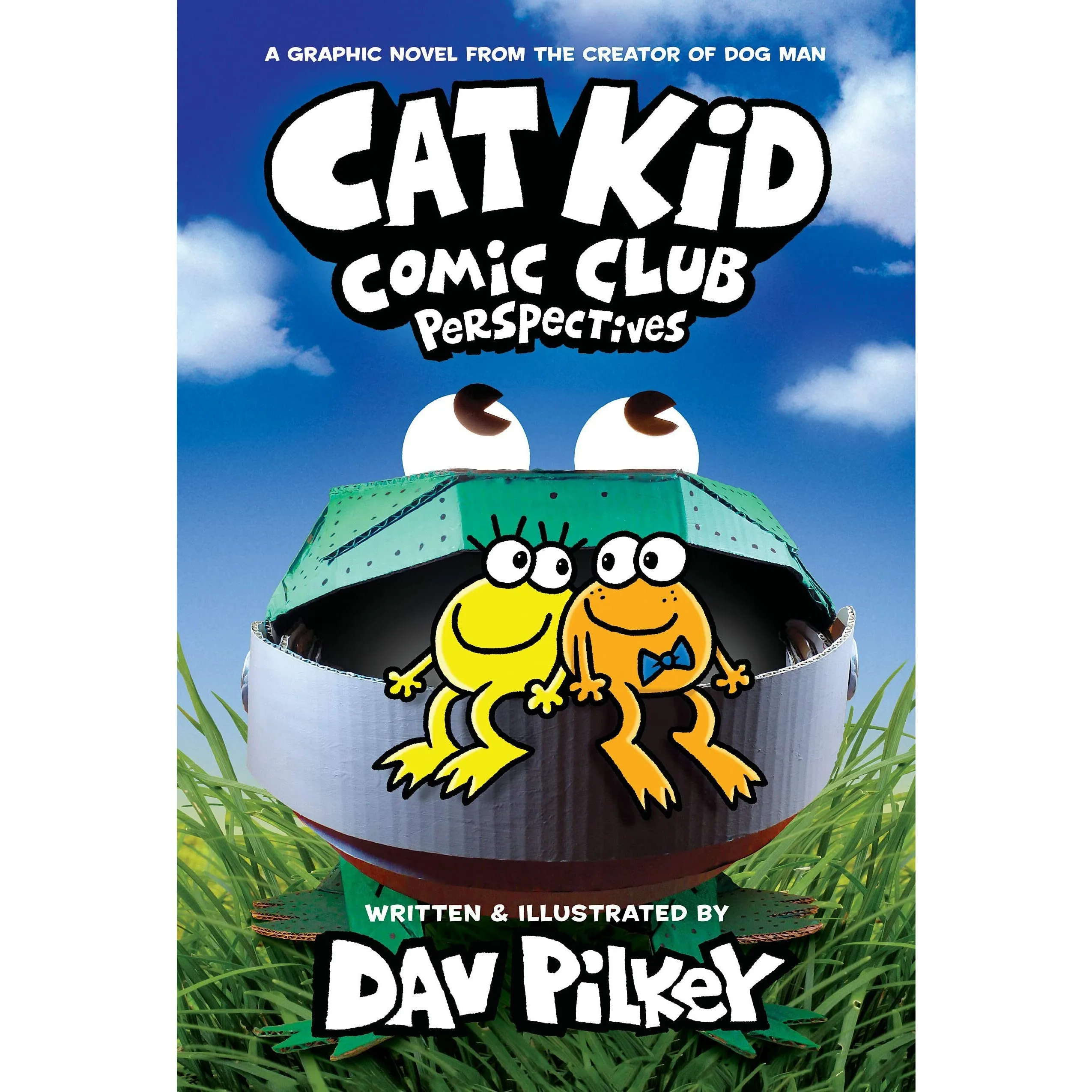 Cat Kid Comic Club Series By Dav Pilkey Collection 2 Books Set (Perspectives)
