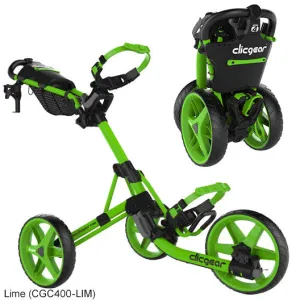 Clicgear Model 4.0 Push Cart Lime (CGC400-LIM)