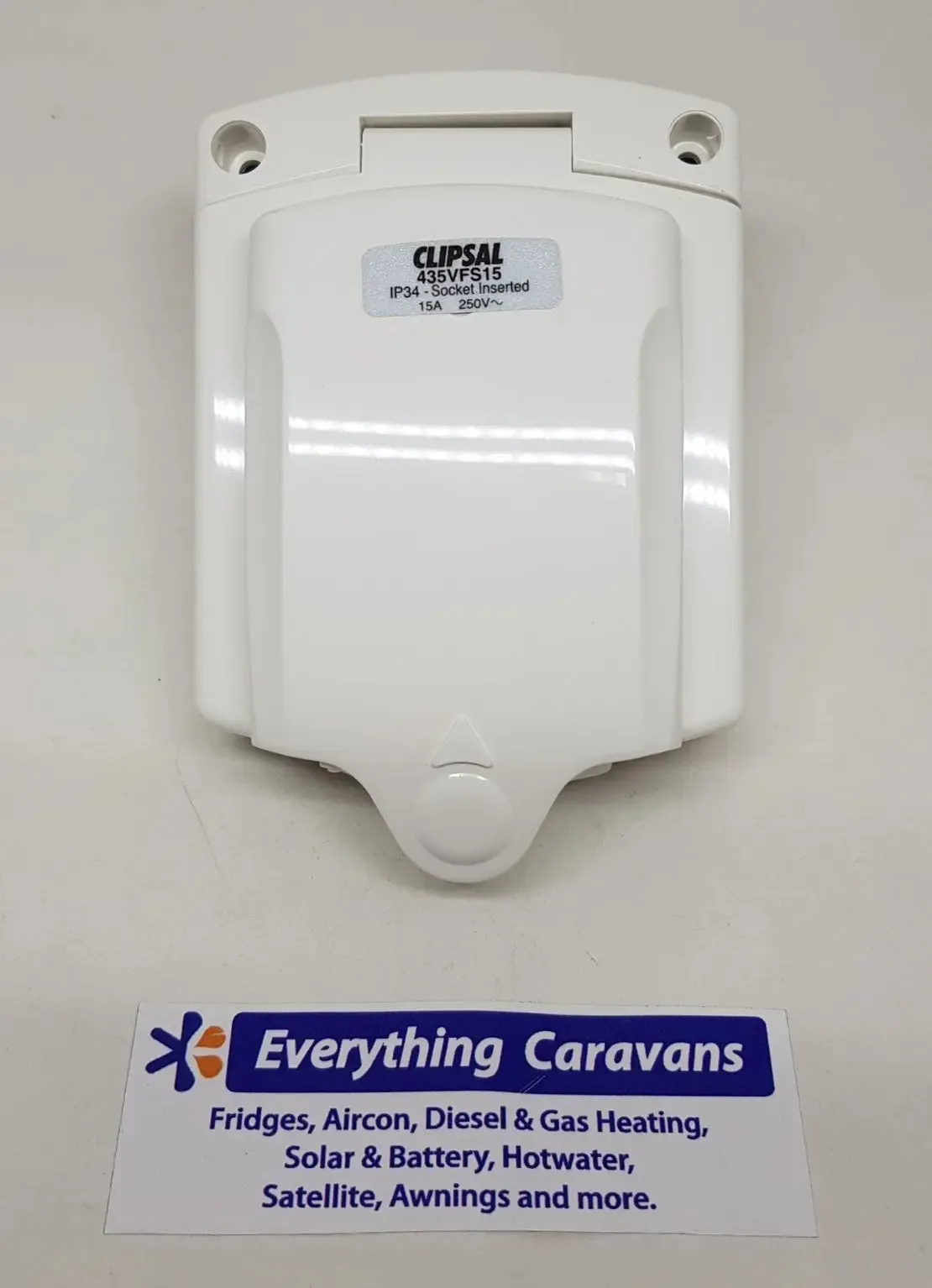 Clipsal External 15amp Power inlet 240volt White New Type