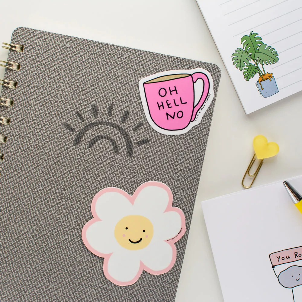 Daisy vinyl sticker *toonie sale*