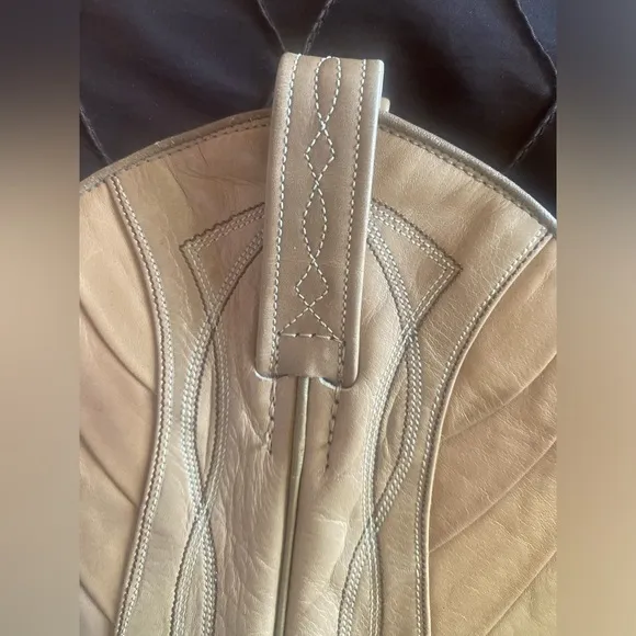 Dan Post Western Boots size 7.5  -Beige Super soft comfy