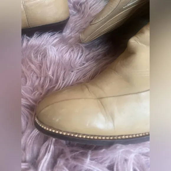 Dan Post Western Boots size 7.5  -Beige Super soft comfy