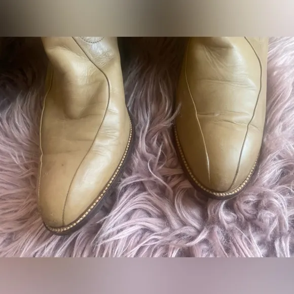 Dan Post Western Boots size 7.5  -Beige Super soft comfy