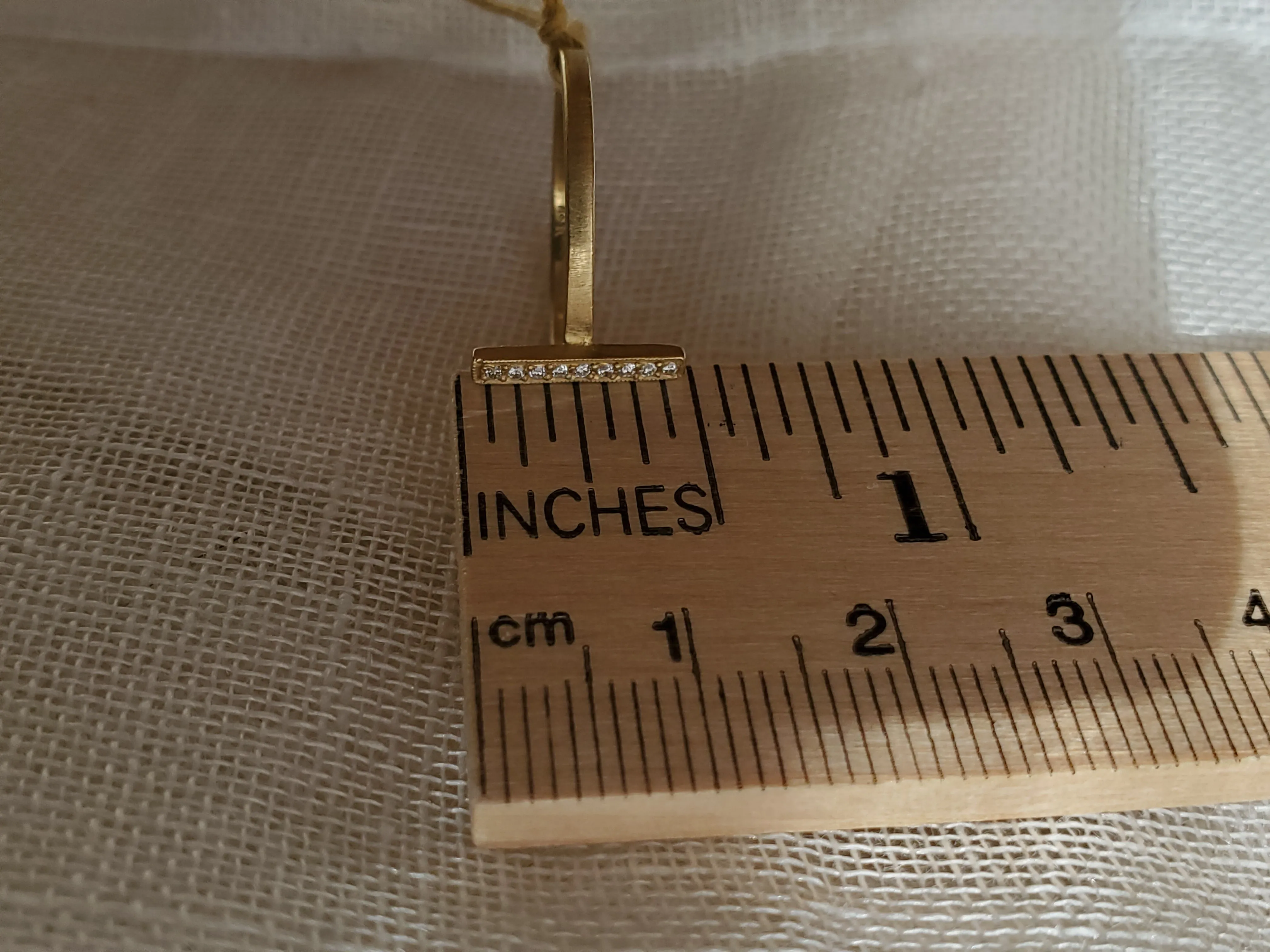 Dawes Design Walk The Line 18K Dia Ring