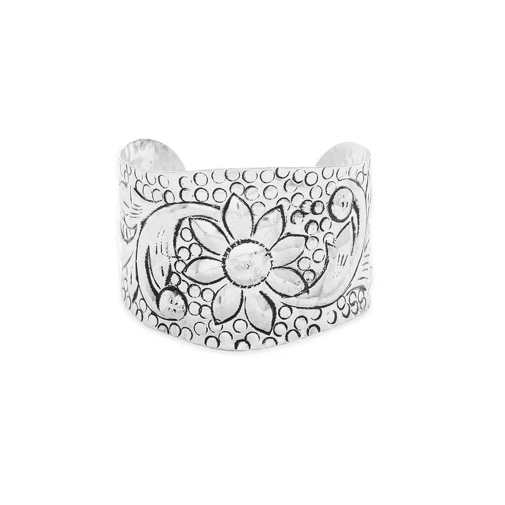 Desert Daisy Cuff Bracelet