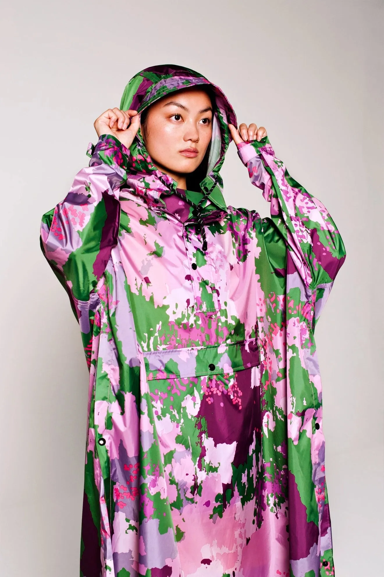 Digi Spring Camo - Rain Poncho