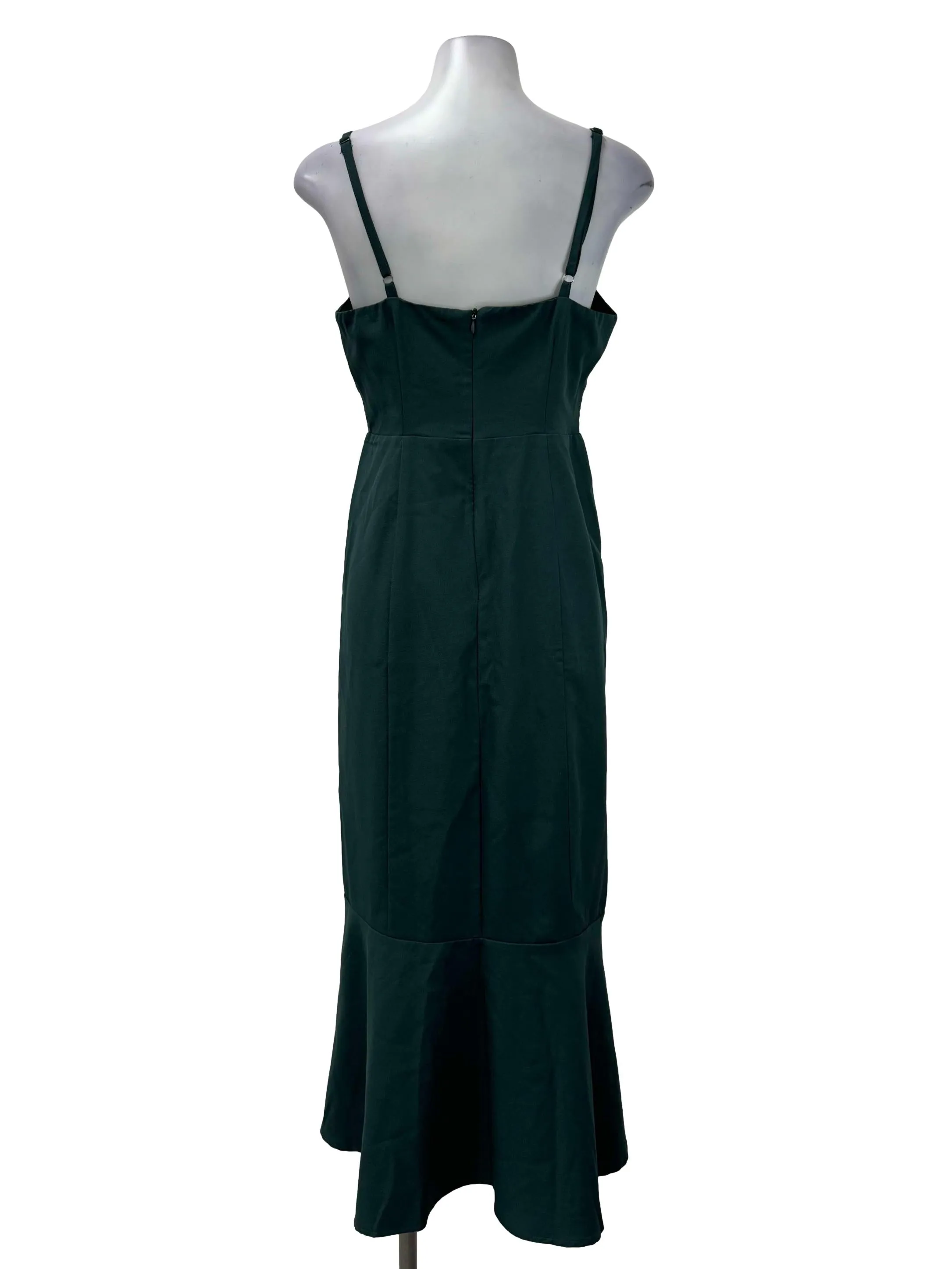 Emerald Green Mermaid Edge Dress