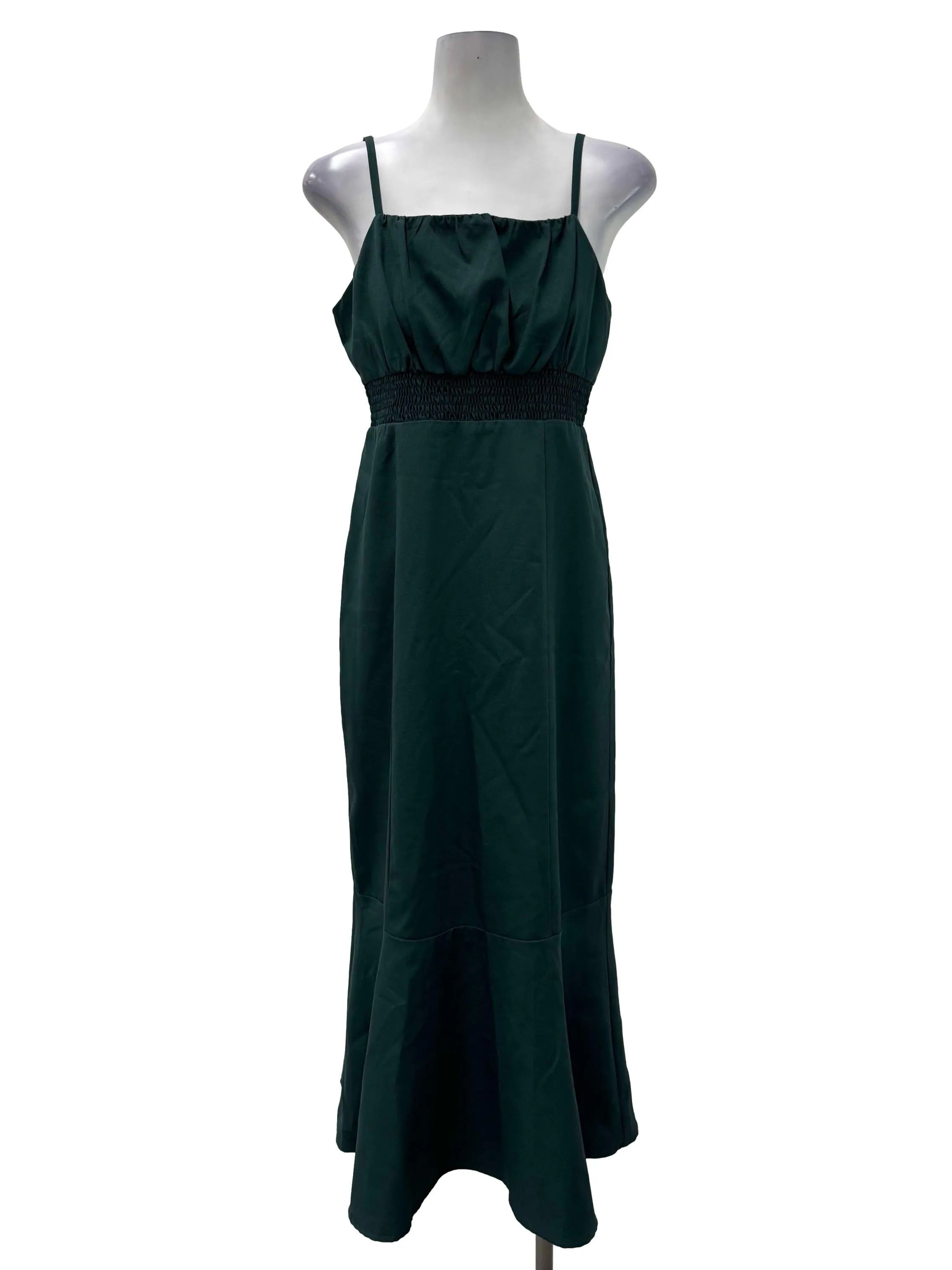 Emerald Green Mermaid Edge Dress