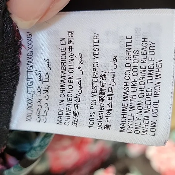 EUC- Thalia Sodi Floral Robe w/Fixed Back Tie &amp; Matching Chemise
