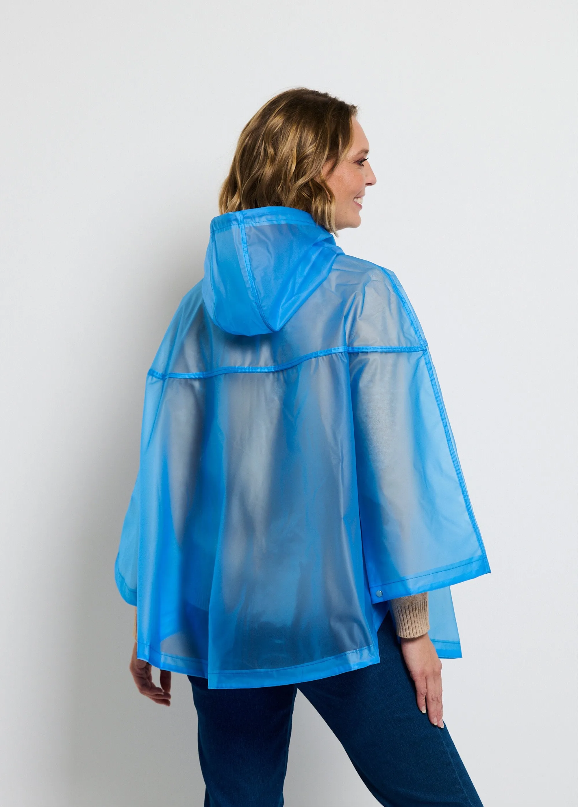 Fancy transparent windbreaker