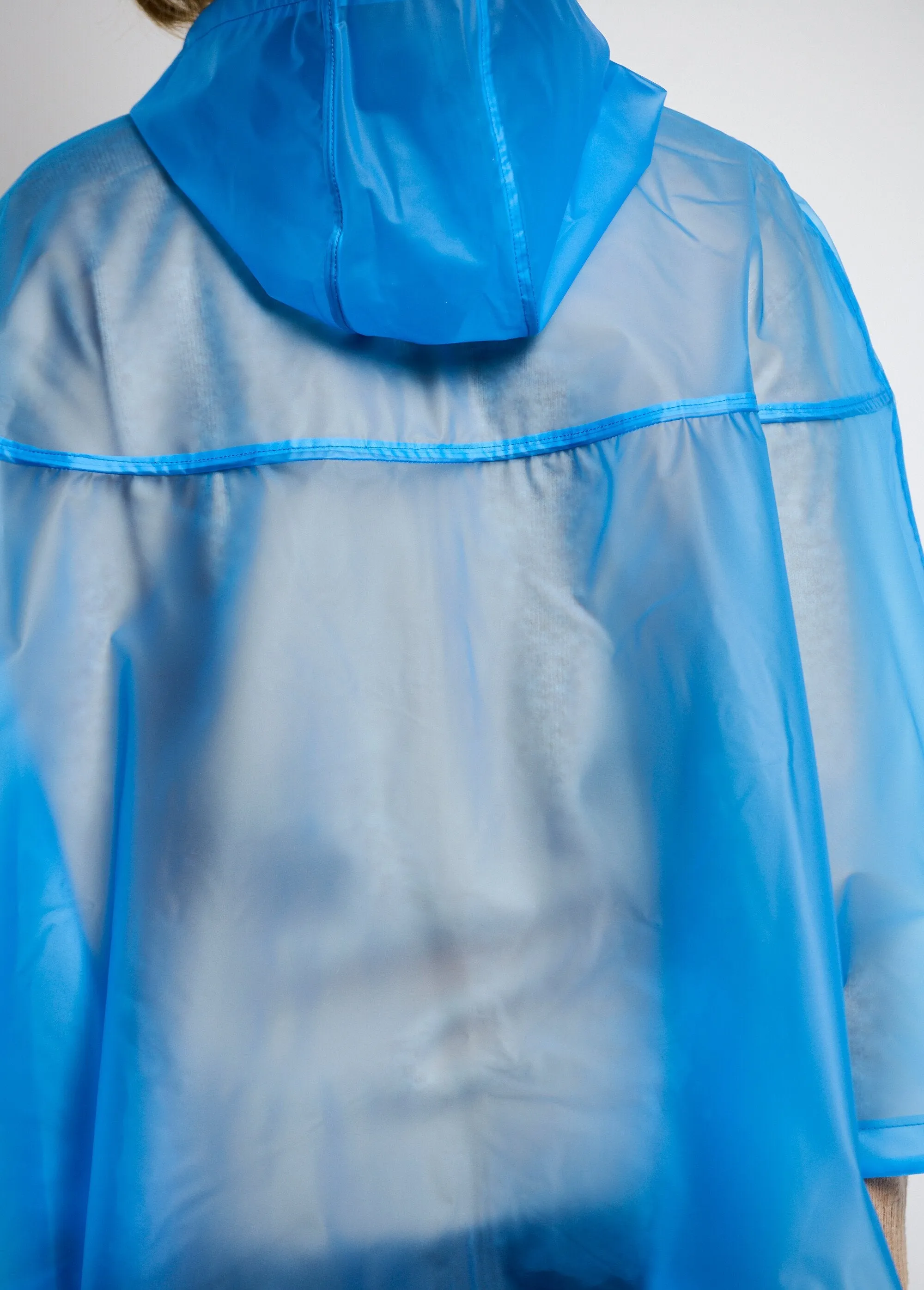 Fancy transparent windbreaker